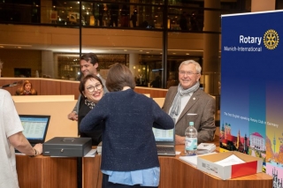 Registrieung der Gäste