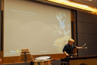 Christian Benning in Aktion
